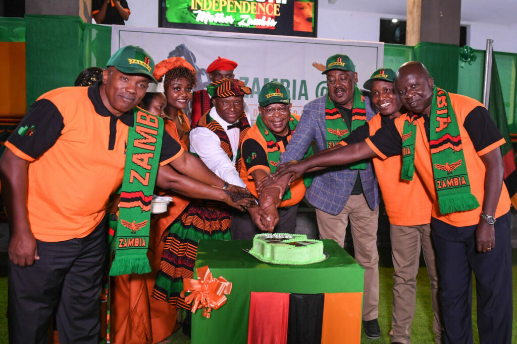 ATMIS Zambian peacekeepers celebrate 60th Independence Anniversary