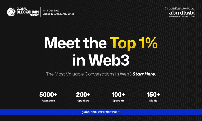 Block your dates for The Global Blockchain Show 2025 hosted by VAP Group in Abu Dhabi