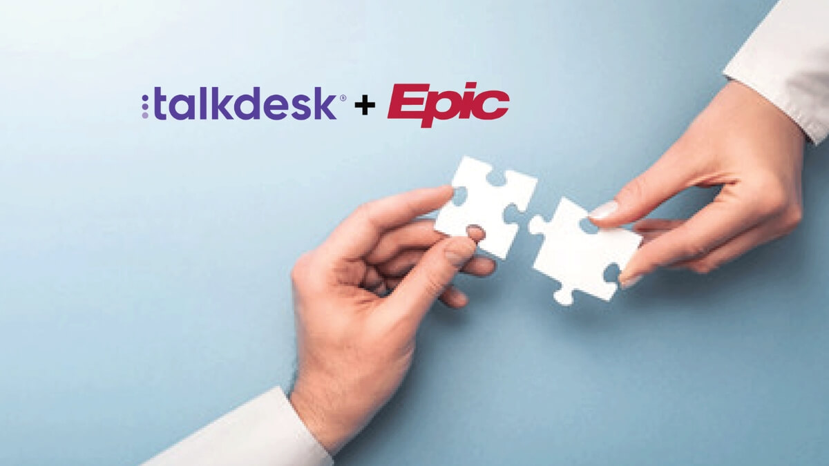 Epic adds Talkdesk to its Partners and Pals program
