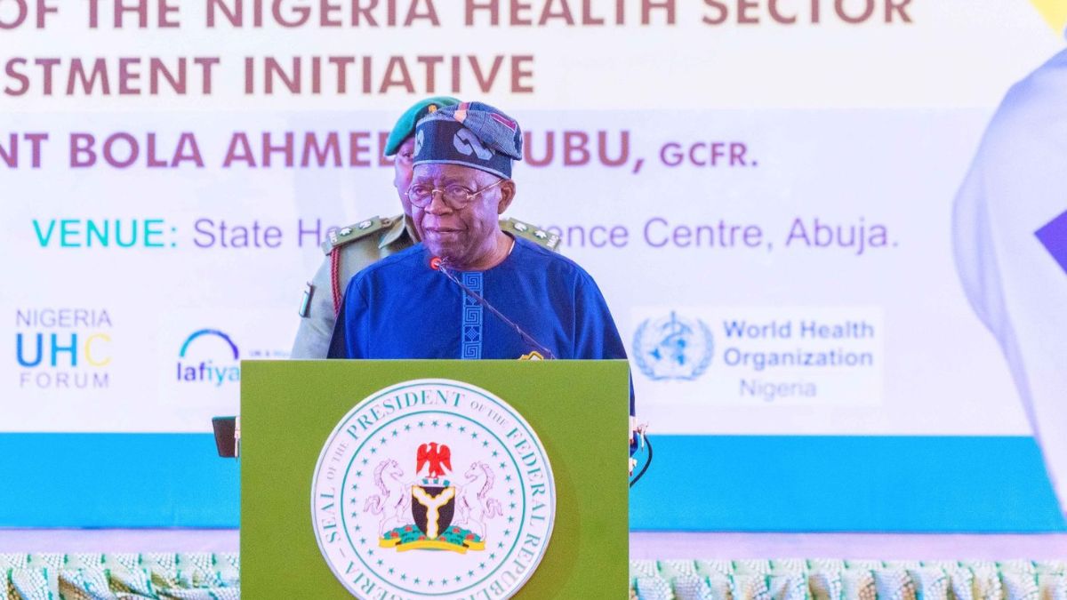 President Tinubu unveils the Nigerian Health Sector Renewal Investment Initiative