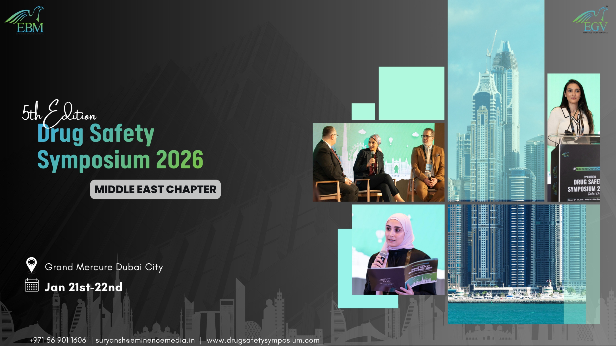 5th Edition Drug Safety Symposium 2026 – Middle East Chapter Set to Take Pharmacovigilance to a New Level
