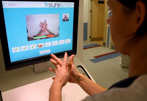 Surewash: Innovative, interactive hand-washing app helps healthcare workers and the general public practice optimum hand hygiene