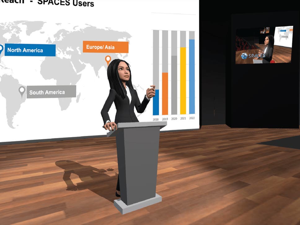 Apple buys VR startup that lets you have Zoom meetings in virtual space space vr