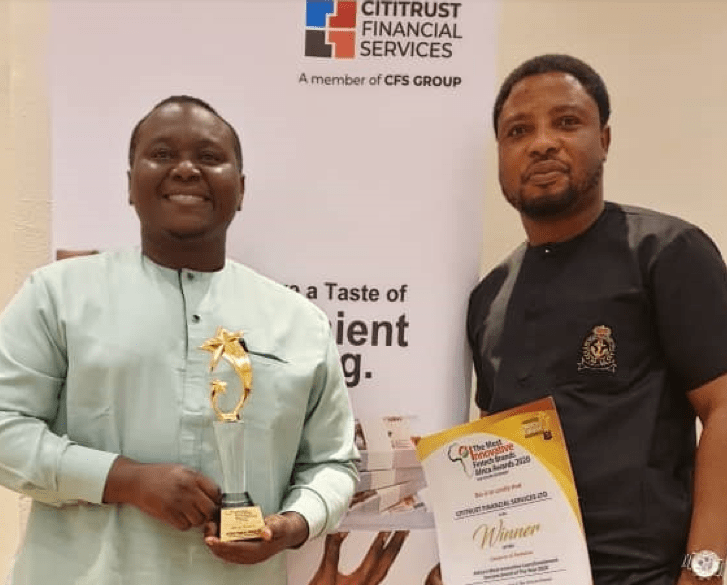Cititrust Financial Services Limited wins Africa most innovative loan/investment brand of the year Cititrust