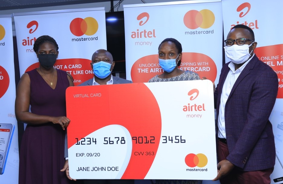 Uganda - Airtel Money Virtual MasterCard for Online Transactions