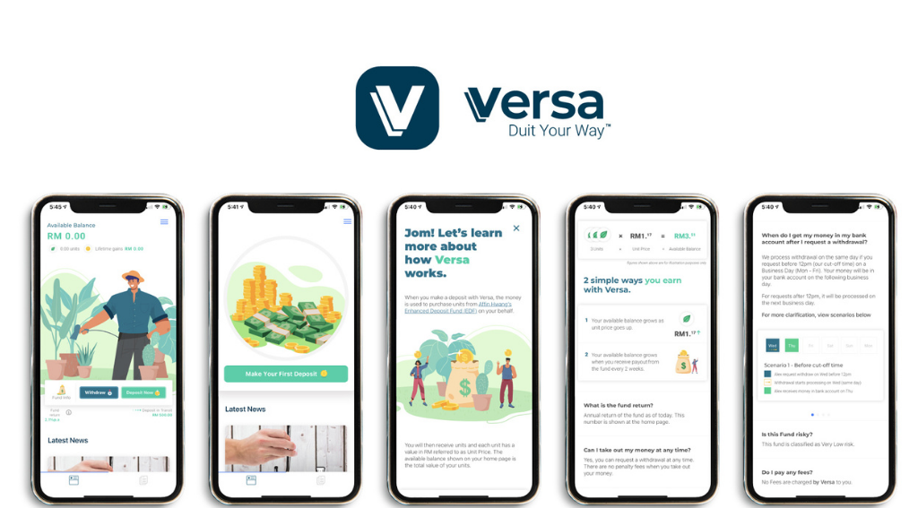 Versa Launches an Alternative to Fixed Deposits in Partnership with Affin Hwang