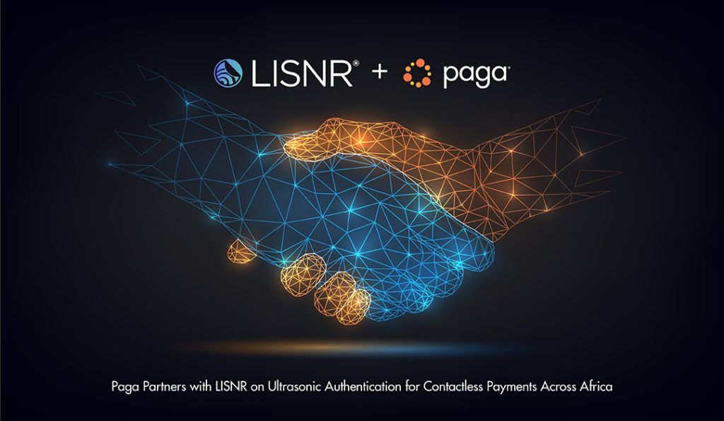 Paga and LISNR partner to deliver contactless ultrasonic authentication