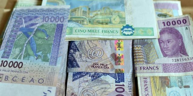 At least 40 African countries print their money in the UK, France and Germany