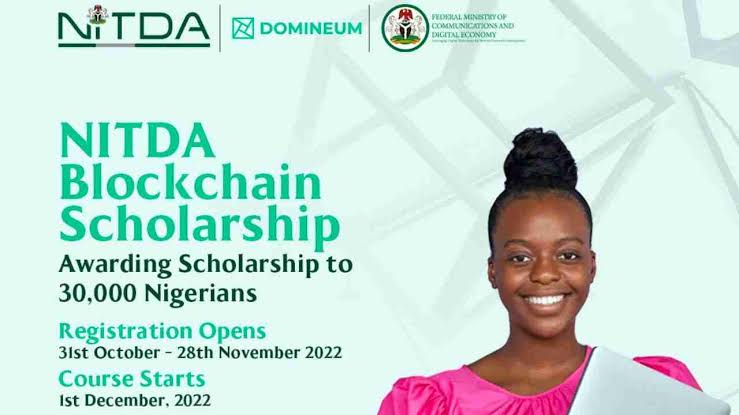 Nigeria: NITDA BLOCKCHAIN SCHOLARSHIP (NBS) 2022