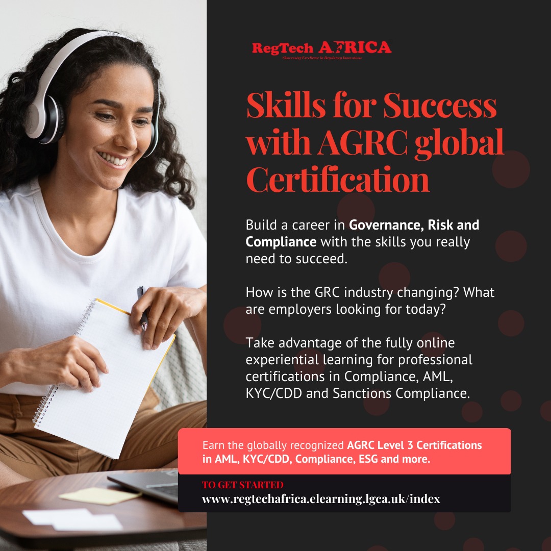 Africa: Take Control with an AGRC Certification: Expertise in Governance, Risk and Compliance Await You!