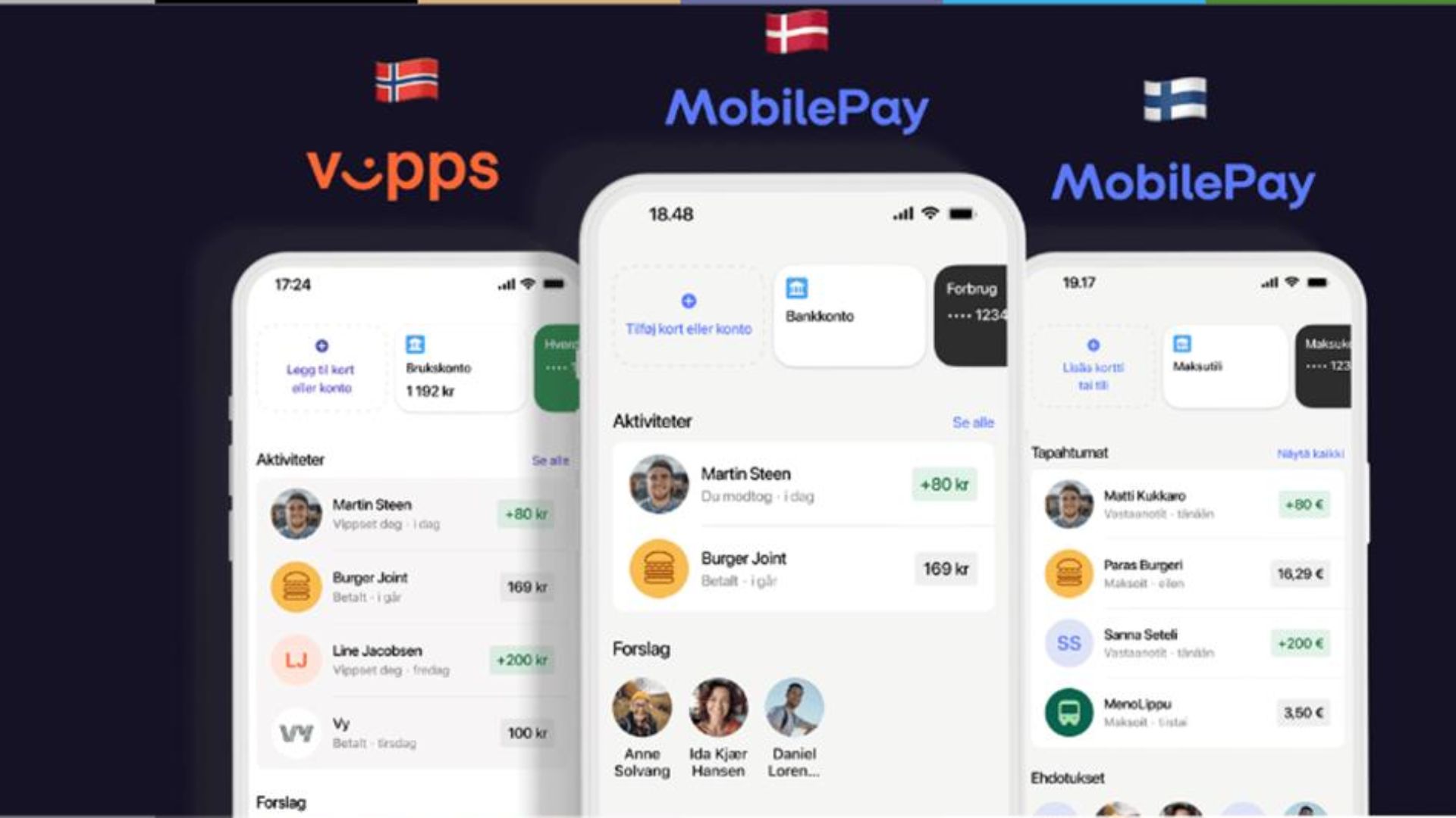 Vipps MobilePay Introduces Seamless P2P Payments Across Denmark, Norway, and Finland