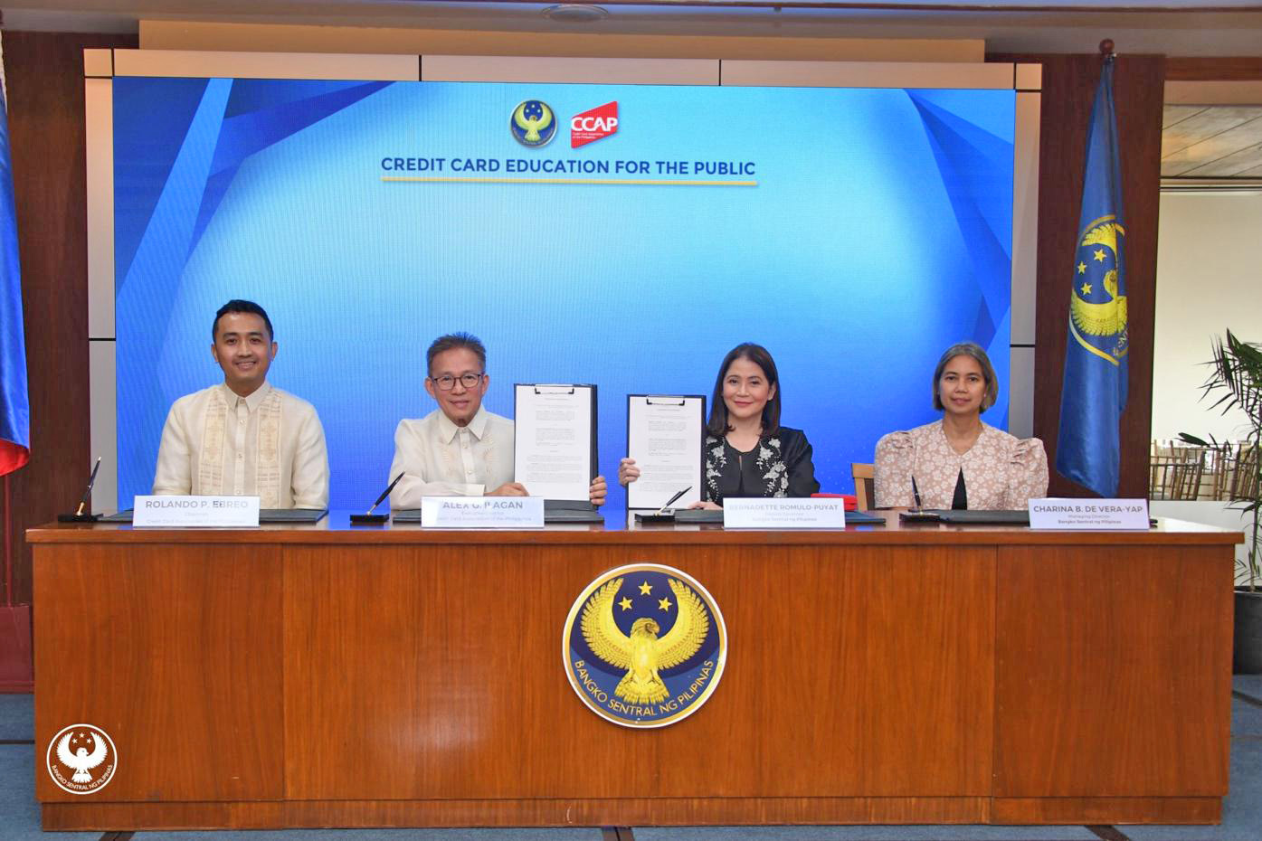 Global: CCAP and Bangko Sentral ng Pilipinas Collaborate to Boost Credit Card Literacy Online CCAP and Bangko Sentral ng Pilipinas Collaborate to Boost Credit Card Literacy Online