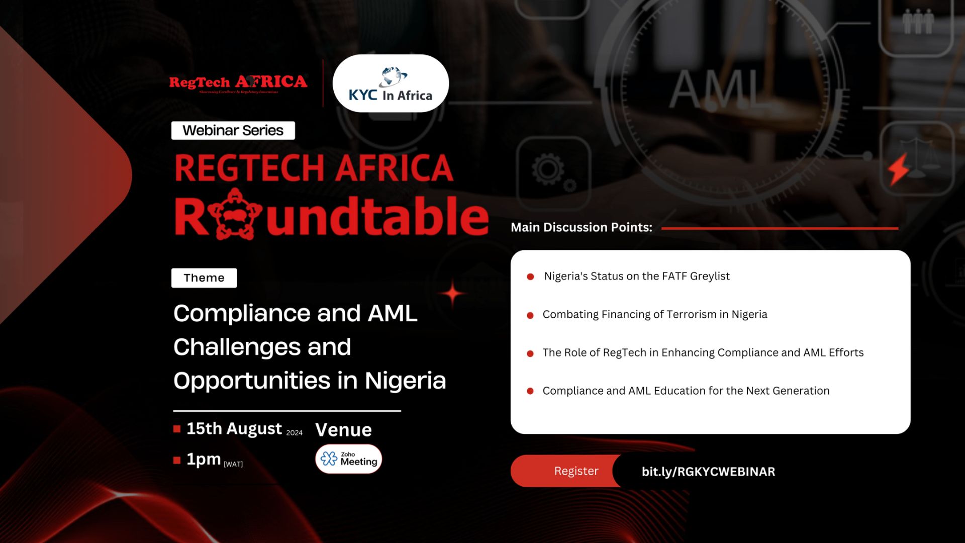 RegTech Africa & KYC IN AFRICA: Compliance and AML Challenges and Opportunities in Nigeria RegTech Africa & KYC IN AFRICA: Compliance and AML Challenges and Opportunities in Nigeria