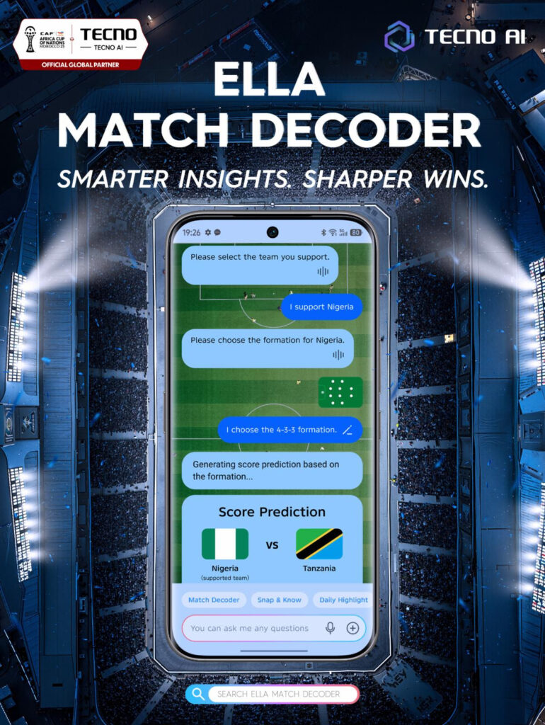 TECNO’s AFCON-Ready AI Features Reflect a New Era in Mobile Sports Viewing