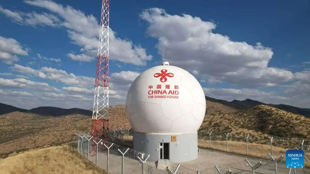 China Gives Namibia a Satellite Data Receiving Ground Station