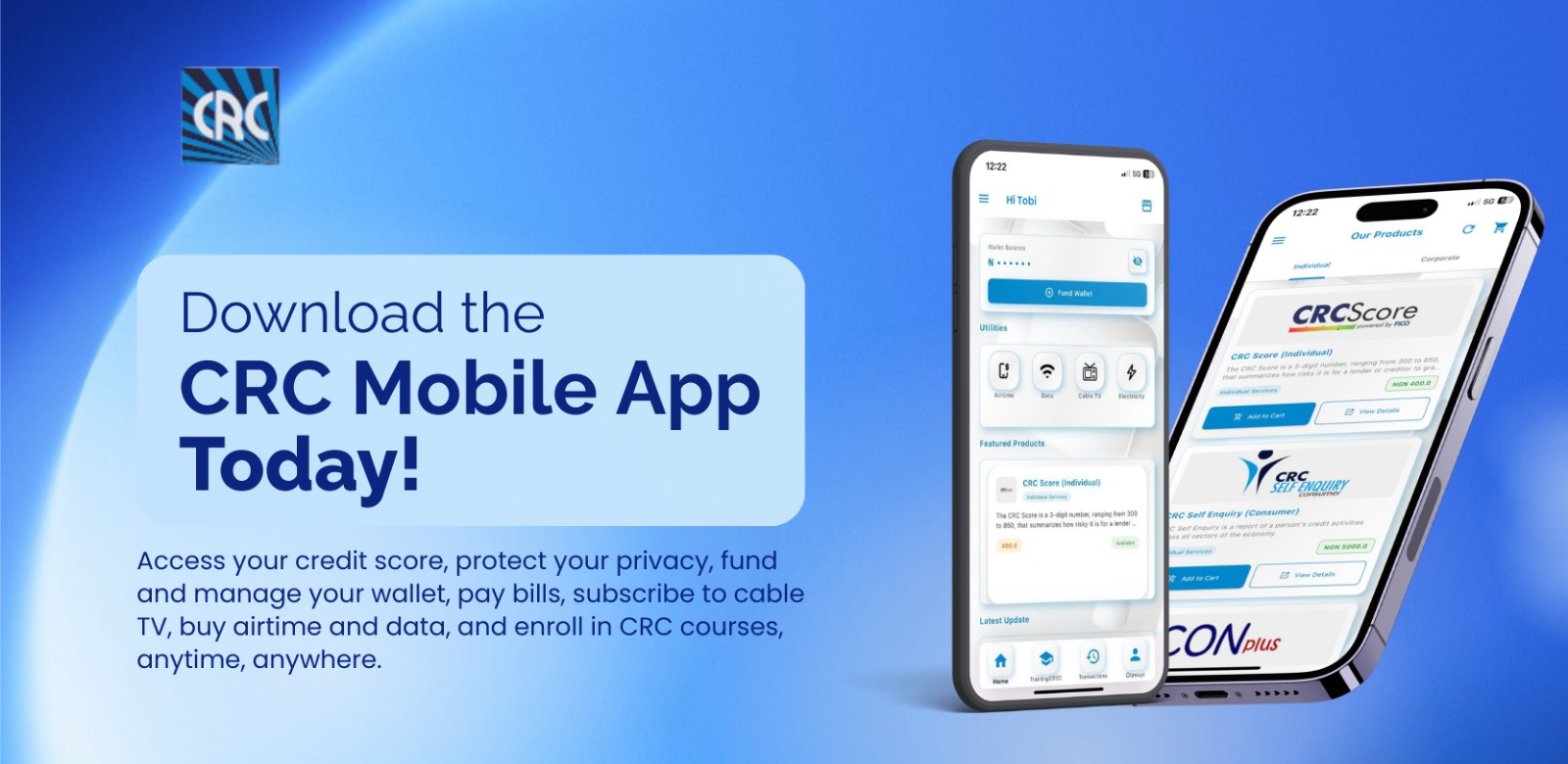 CRC Credit Bureau boosts digital services with mobile app